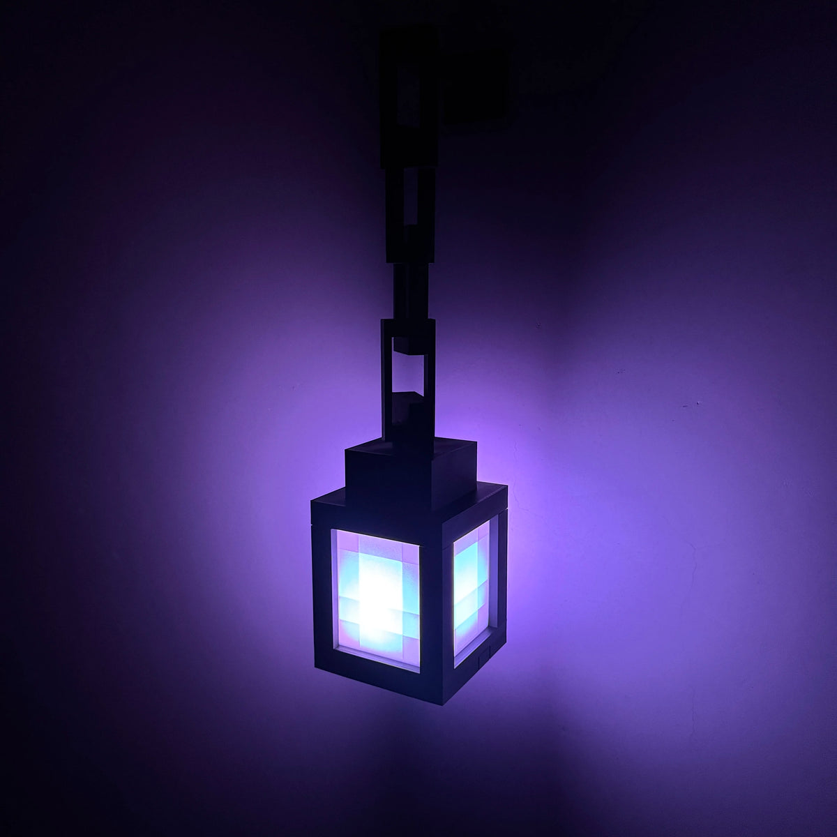 lampe led rétro pixelisée décoration intérieure 16 couleurs transparente murale anniversaire festive