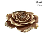 tapis 3d fleurs polyester moderne bleu jaune marron rose violet anti dérapant salon chambre