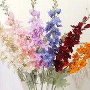 Bouquet de fleurs artificielles 85 cm pour décoration intérieure, mariage et jardin - Ombre Interieur