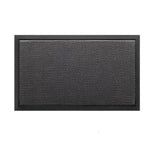 tapis antidérapant imperméable moderne maille dense sol intérieur noir gris rouge