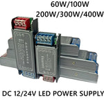 alimentation led 12v 24v 60w 100w 200w 300w 400w industrielle transformateur éclairage