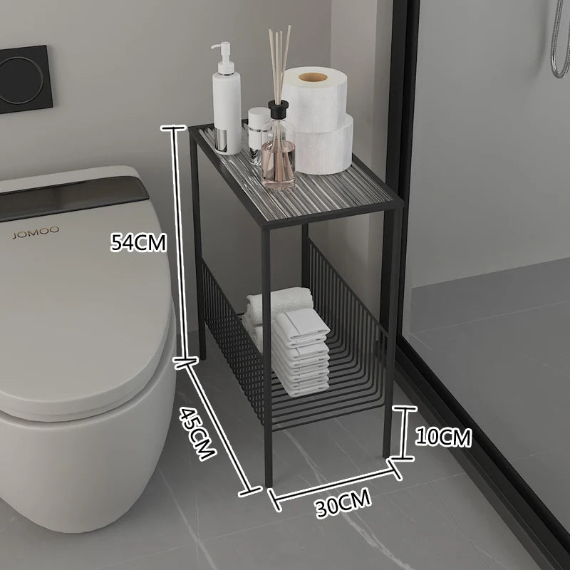 table salle bain moderne métal blanc texture grille gris marbre