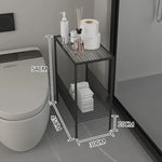 table salle bain moderne métal blanc texture grille gris marbre