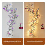 Décoration murale lumineuse papillon 30 LED