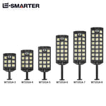 lampe solaire led moderne noire ip66 recharge solaire télécommandeextérieur pi