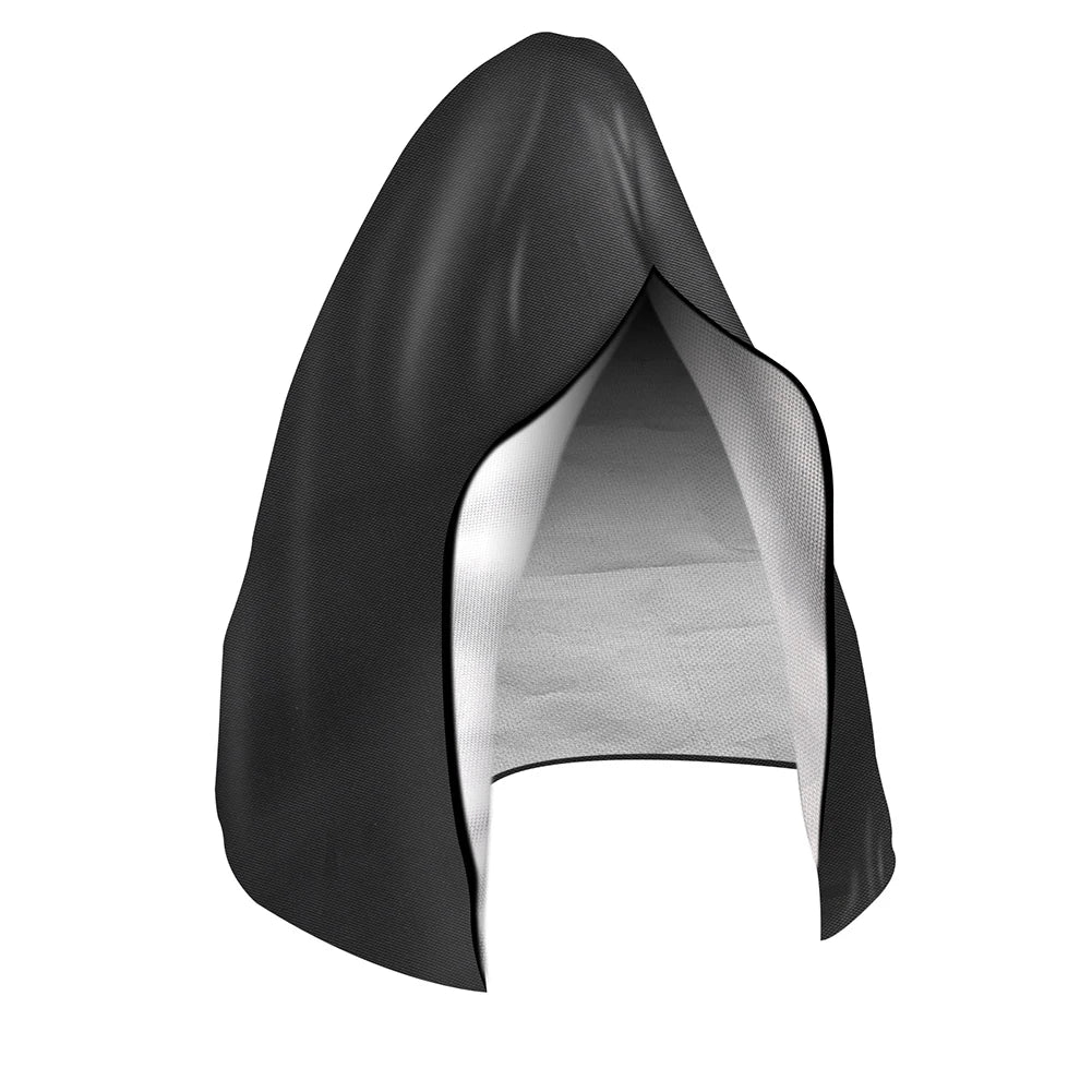 couverture chaise suspendue imperméable moderne noire zip poignée extérieure résistante intempéries