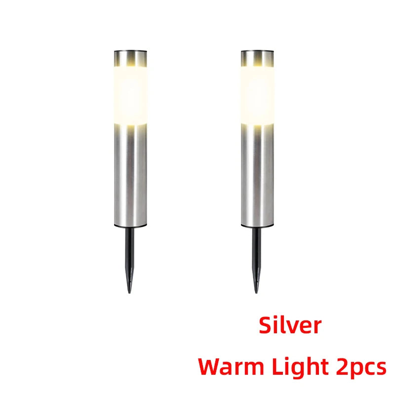 lumière solaire extérieure moderne étanche jardin cheminée ip65 waterproof led