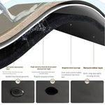 tapis animaux compagnie blanc beige bleu gris imprimé empreintes pattes moderne antidérapant absorbant