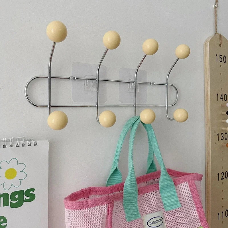 crochet mural porte manteau clés rangement sacs sacs main maison moderne