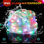 ruban led multicolore noel 40m 400 ampoules led points lumineux moderne controleur bluetooth