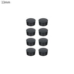 bouchons trou noirs plastique adhésifs pratiques pièces round variées dimensions