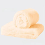 feuilles coton nuageux pelucheuses décoration festive blanches roses jaunes bleues douces 20x80cm
