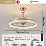 ventilateur moderne doré lampe led tri couleur télécommande blanc translucide strass élégant fixation