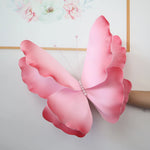 décoration événement papillon bleu rose vert réaliste détails fins tringle support anniversaire mariage fête