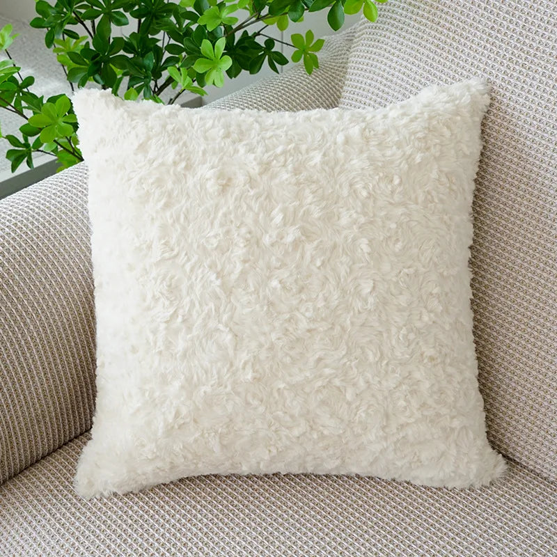 taies d'oreiller patchwork carreaux écossais moderne vert foncé blanc maison adhésif coussin polyester respectueux