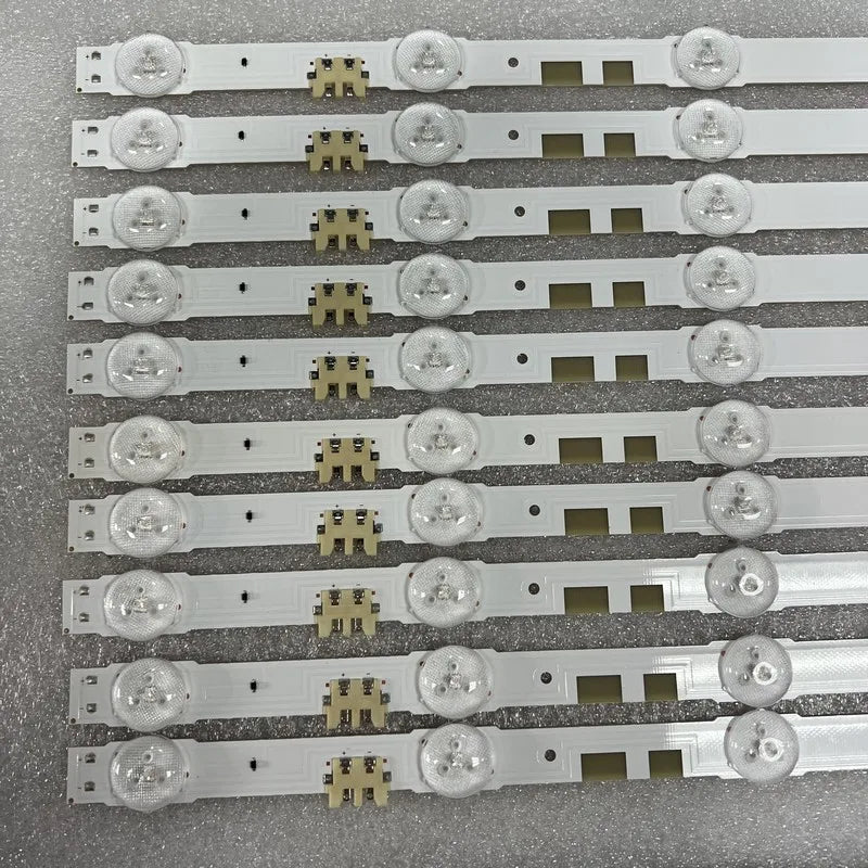 bandes led blanc doré modernes technologiques boutons fixation connecteurs électriques aluminium