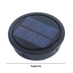accessoire deco moderne cache lanterne solaire panneau solar noir urgence table exterieur assemble parts