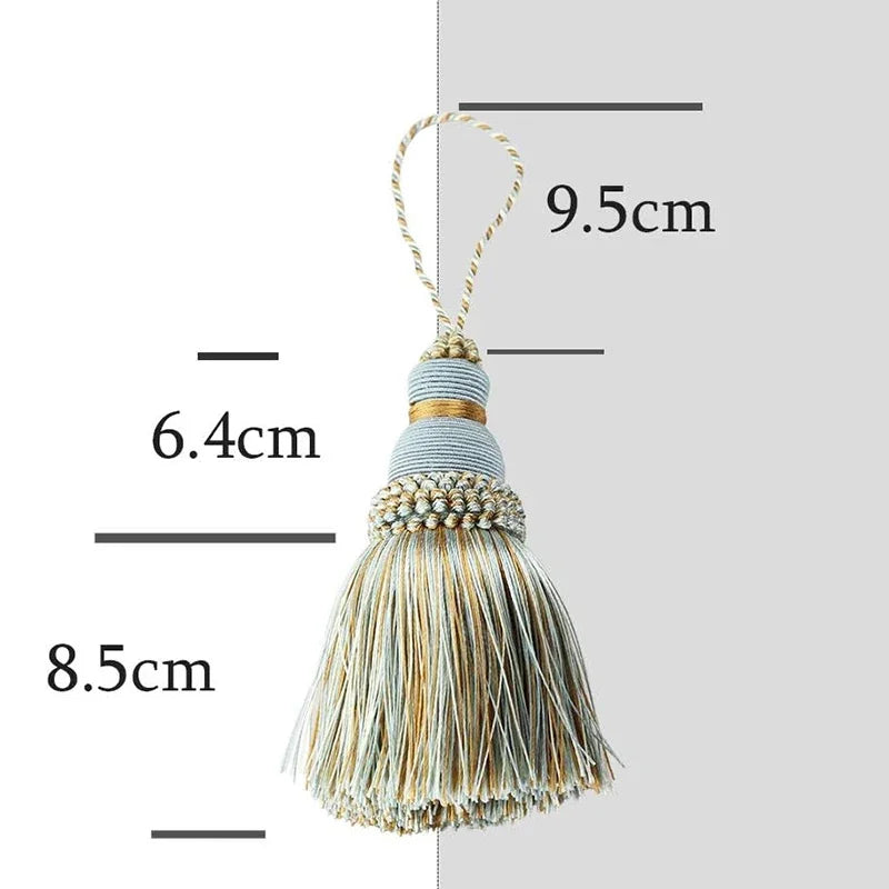 pompon porte couleur beige noir marron gris rose bohème chic décoration maison textile polyester