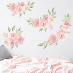 Sticker mural rose Ombre Interieur - vue d'ensemble