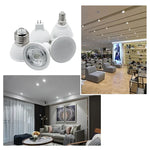ampoules led 6w e27 e14 gu10 mr16 blanc moderne intérieur maison salon