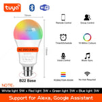 ampoule led intelligente wifi blanc moderne base b22 170° lumens 1000 1999