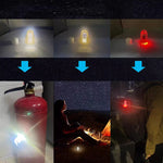 lampe led rechargeable usb transparent effet hologramme annexe cle smartphone camping