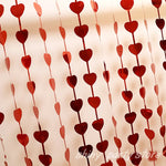 guirlande coeurs decoratifs brillants mariage anniversaire saint valentin feste noel