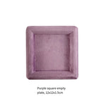 plateau bijoux velours moderne vert beige rose gris noir exposé domicile
