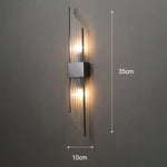 applique murale moderne or transparent acier inoxydable certification rohs ul vde ccc cqc fcc