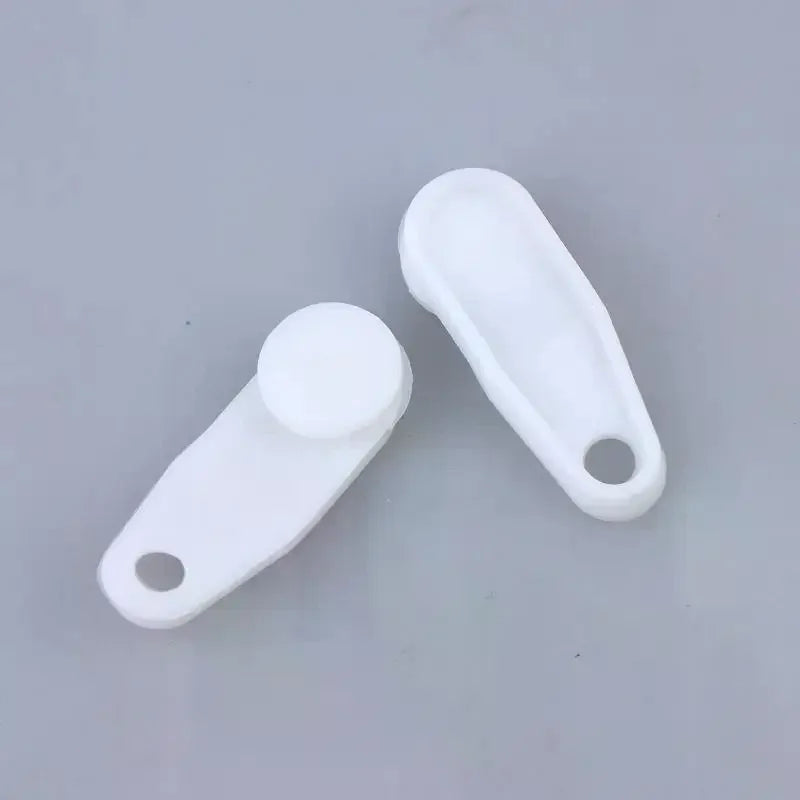 crochets rideau blancs multifonctionnels boutons fermeture modernes plastique opaques facilement utilisables chambre coucher
