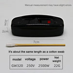 interrupteur électrique button blanc noir utilitaire 250v 2500w 2cm 2cm