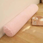 coussin sommeil crème jaune bleu rose texture points moderne confortable polyester coton