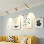 spot led or noir blanc mat moderne fixé vis gu10 9w 4000k 6000k 3000k