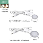 lampe led moderne 3w 10w usb dimmable blanc gris métallique rond lisse