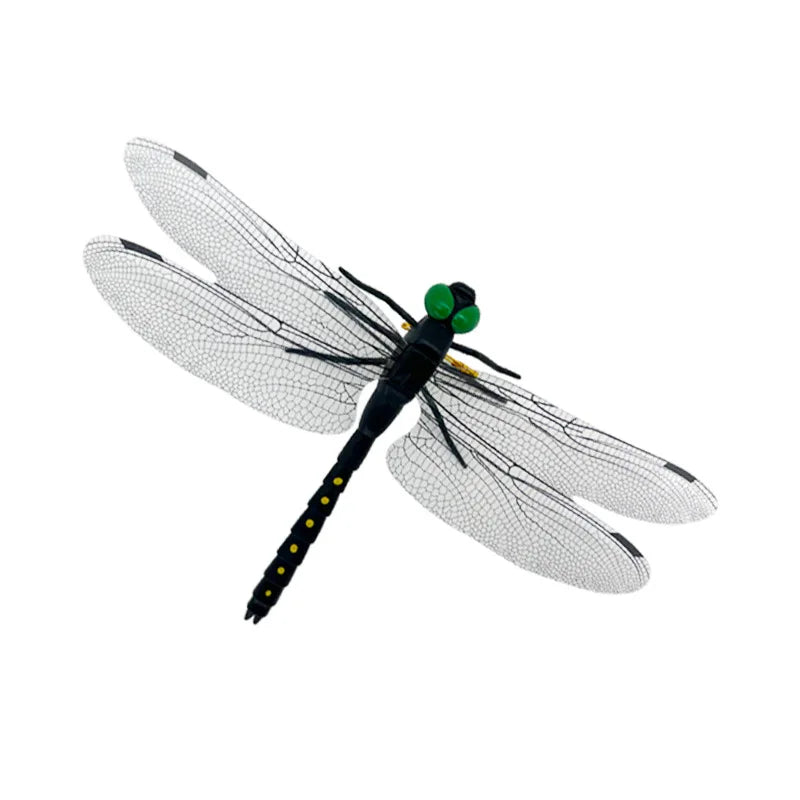 décoration extérieure dragonfly répulsif moustiques naturel sans chimie vert translucide jardin tringle