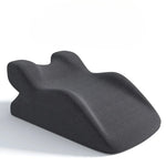 coussin ergonomique multifonctionnel memory foam noir blanc support dos jambes oreiller pieds moderne