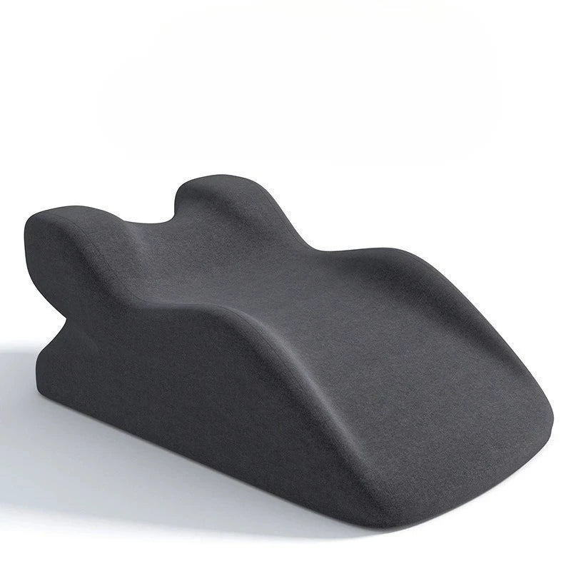 coussin ergonomique multifonctionnel memory foam noir blanc support dos jambes oreiller pieds moderne