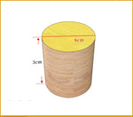 bouchons bouteille bois naturel simple rustique rayures circulaires diamètre hauteur