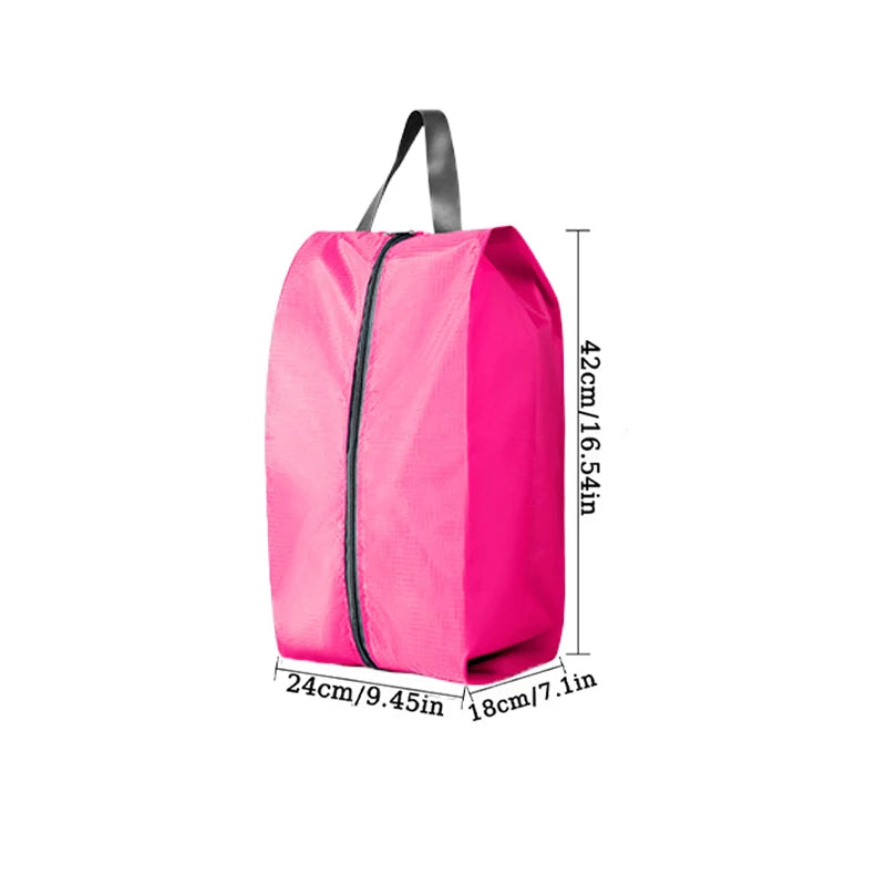 sacs chaussures pliables imperméables multi usages réutilisables modernes portables étanches zippées stockage organisation voyage
