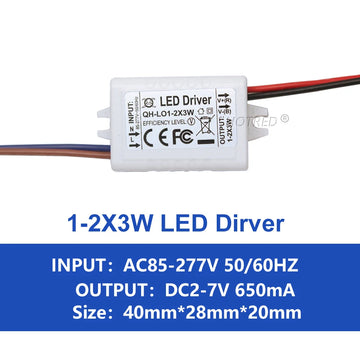 pilote led 600ma 3w 20w blanc moderne adhésif câbles certification rohs symboles sécurité