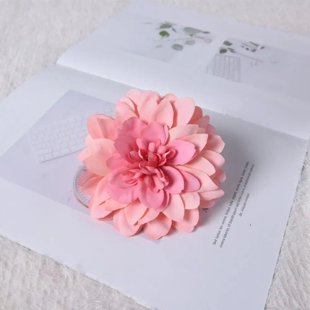 fleur artificielle moderne clip métallique multicolore décoration intérieure ornement chambre bleu rose jaune verte