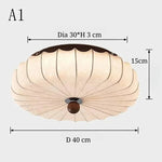 luminaire tissu vintage moderne beige marron motifs floraux opacité variable éclairage quotidien chambre couloir