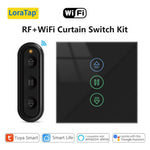 rideaux intelligents commande tactile noir google alexa voix contrôle app smartphone