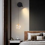 Lampe de chevet LED design nordique moderne dans une chambre