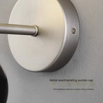 lampes murales marbrées led modernes minimalistes salle bain noir blanc doré
