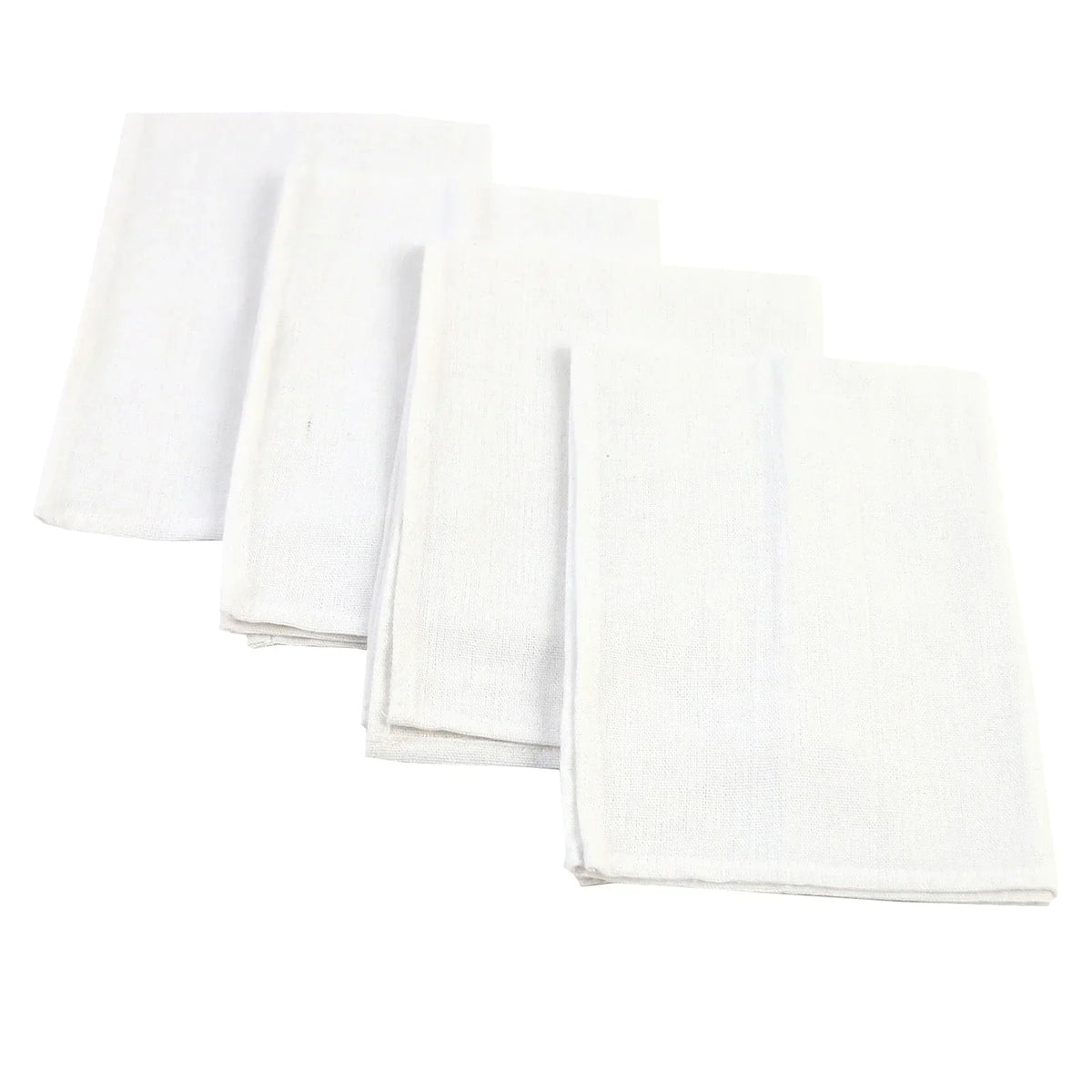 serviettes maison gris texture lin classique 40x40cm set 10paque opacité festive all season