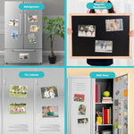 porte photo aimanté noir versatile fenetre double face adhésif moderne utilitaire 15cm 10cm 6inch