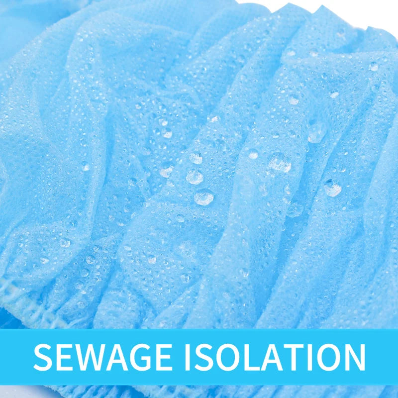 couvre siege toilette jetable bleu clair adhesif hygienique pratique non tissé respectueux environnement sac