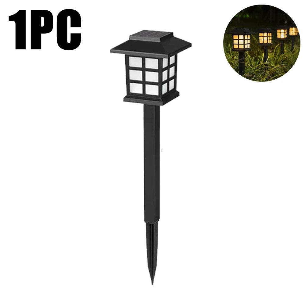 lumière solaire led moderne noire carré blanc ip65 extérieure jardin patio allée urgence