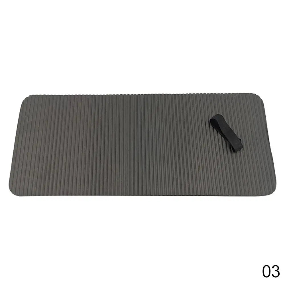 tapis yoga épais 15mm antidérapant bleu gris violet rayures moderne yoga fitness meditation durable